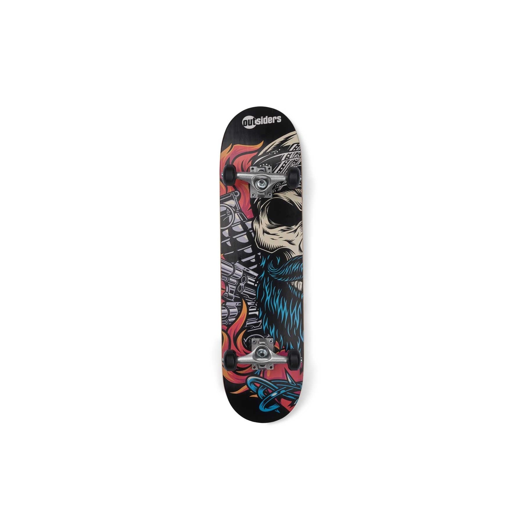 Outsiders - Pro Style Skateboard Dark Skull (489)