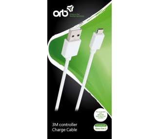 ORB controller charge cable (3m cable) - for Xbox One S