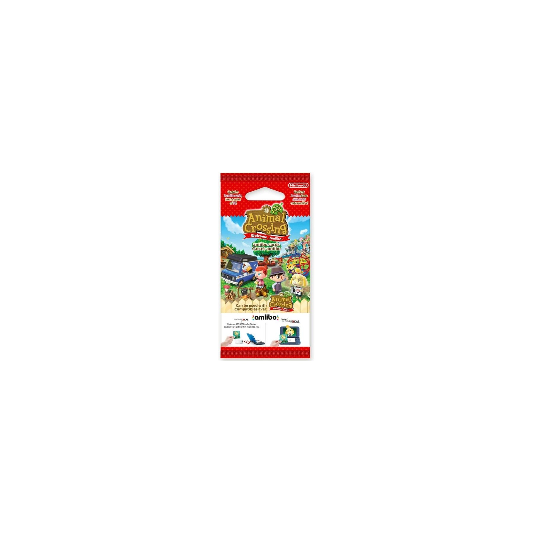 Nintendo Animal Crossing New Leaf: Welcome Amiibo! - Amiibo Cards (3pcs)