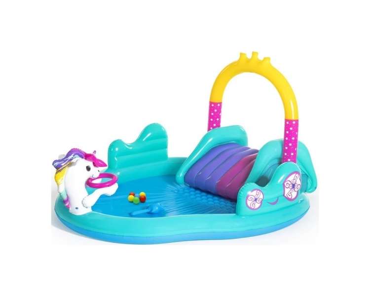 Bestway - Magical Unicorn Carriage Play Center (53097)