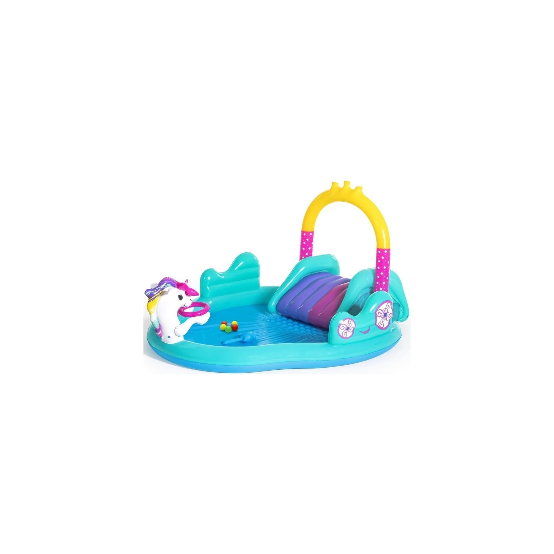 Bestway - Magical Unicorn Carriage Play Center (53097)
