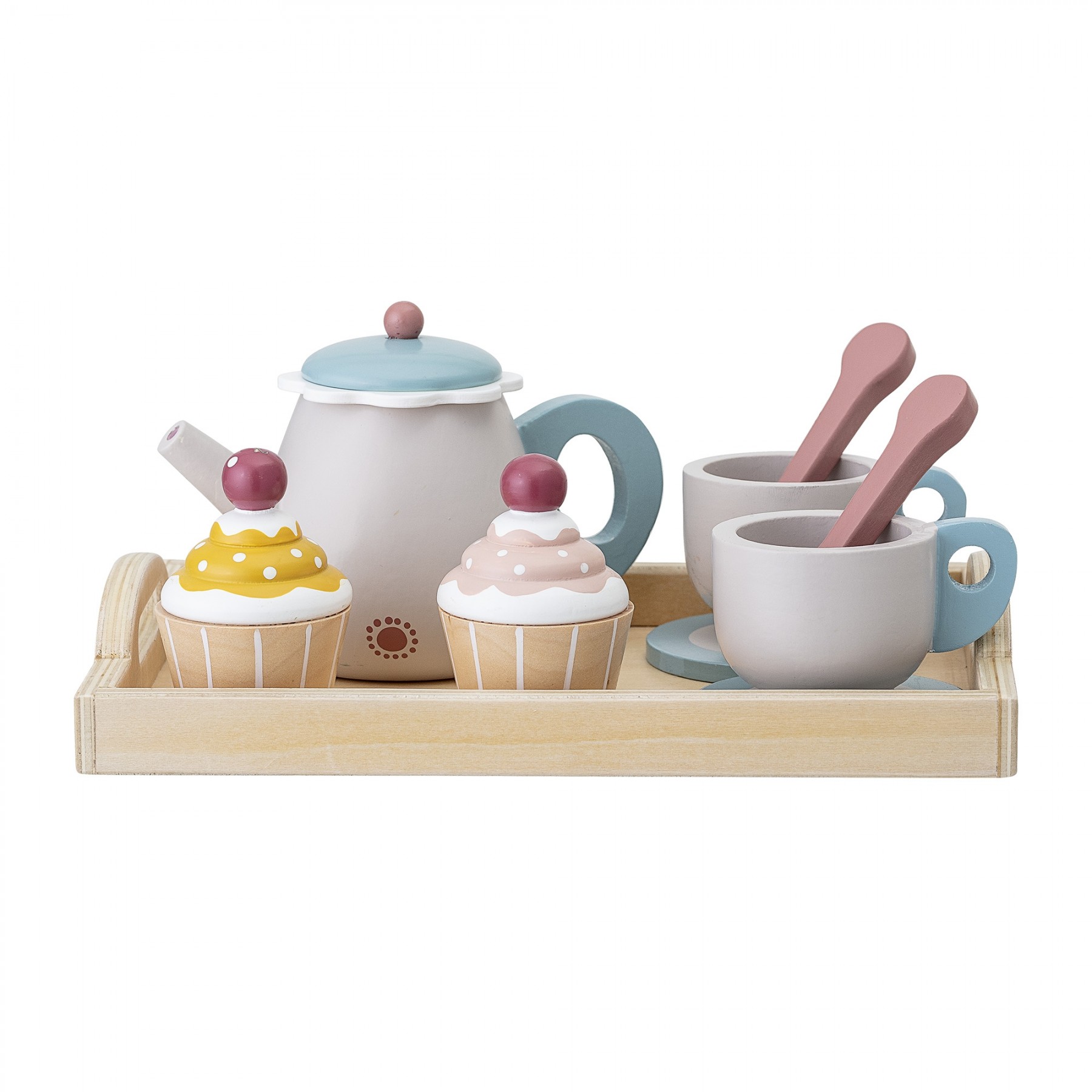 Bloomingville MINI - Gentrim Play Tea Set - Grey/Blue (82045197)