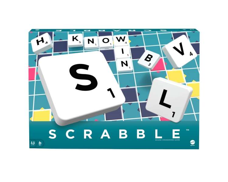 Mattel Games - Scrabble (Dansk) (Y9604)