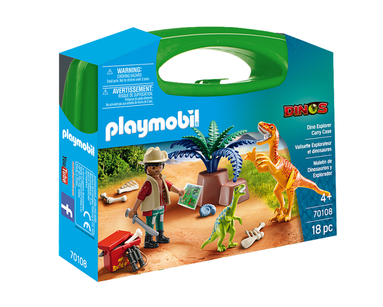 Playmobil - Dino Explore Carry Case (70108)