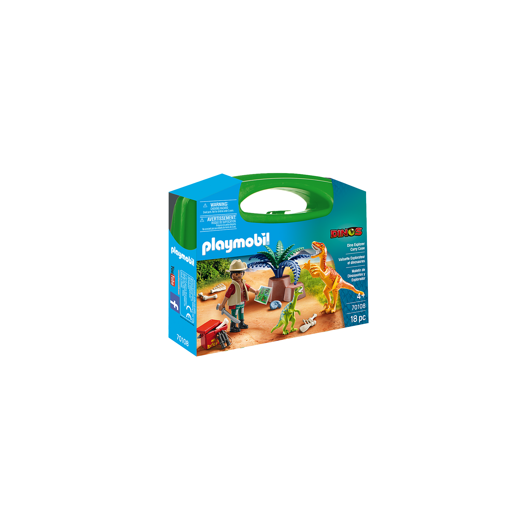 Playmobil - Dino Explore Carry Case (70108)