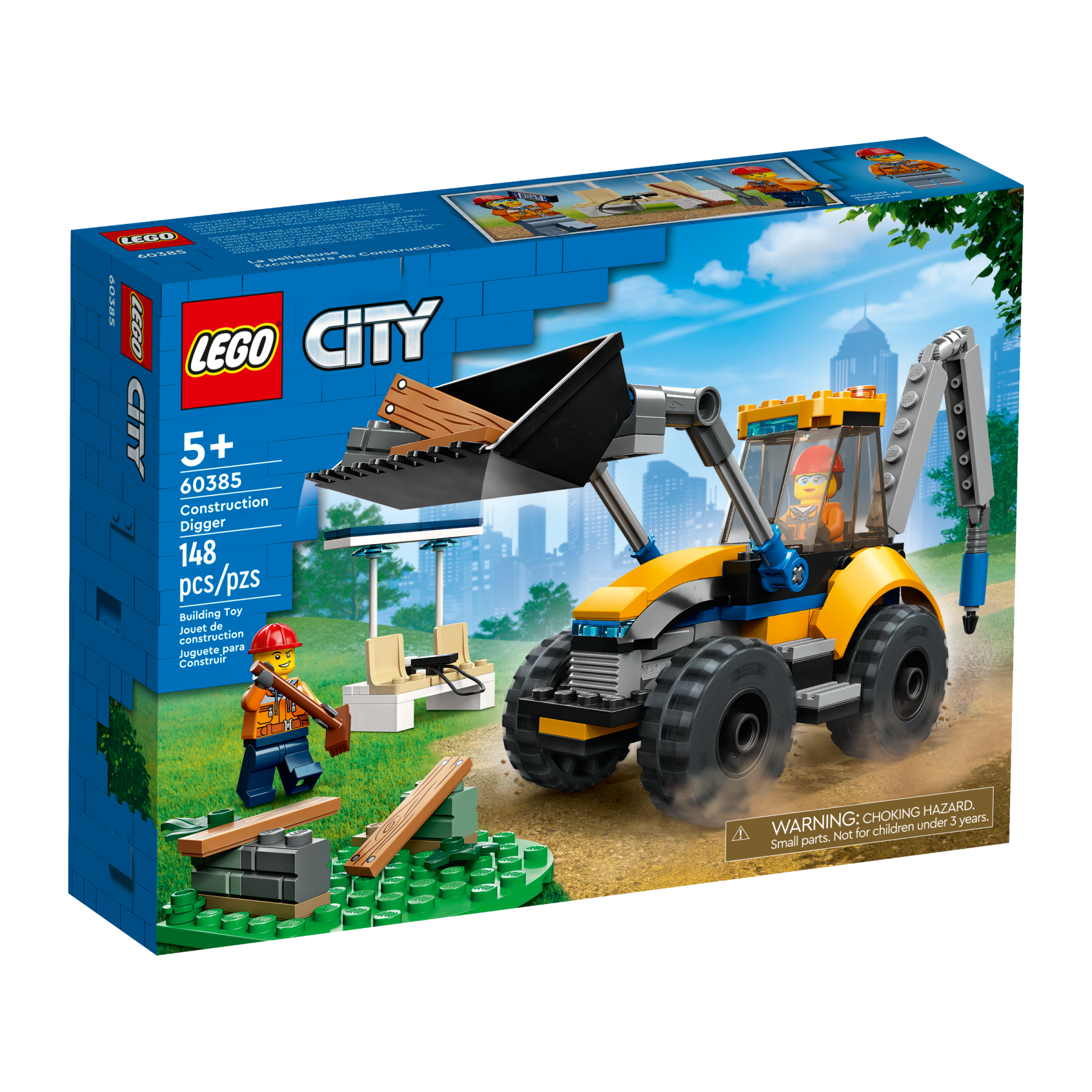 LEGO City, Excavadora de Construcción (60385)