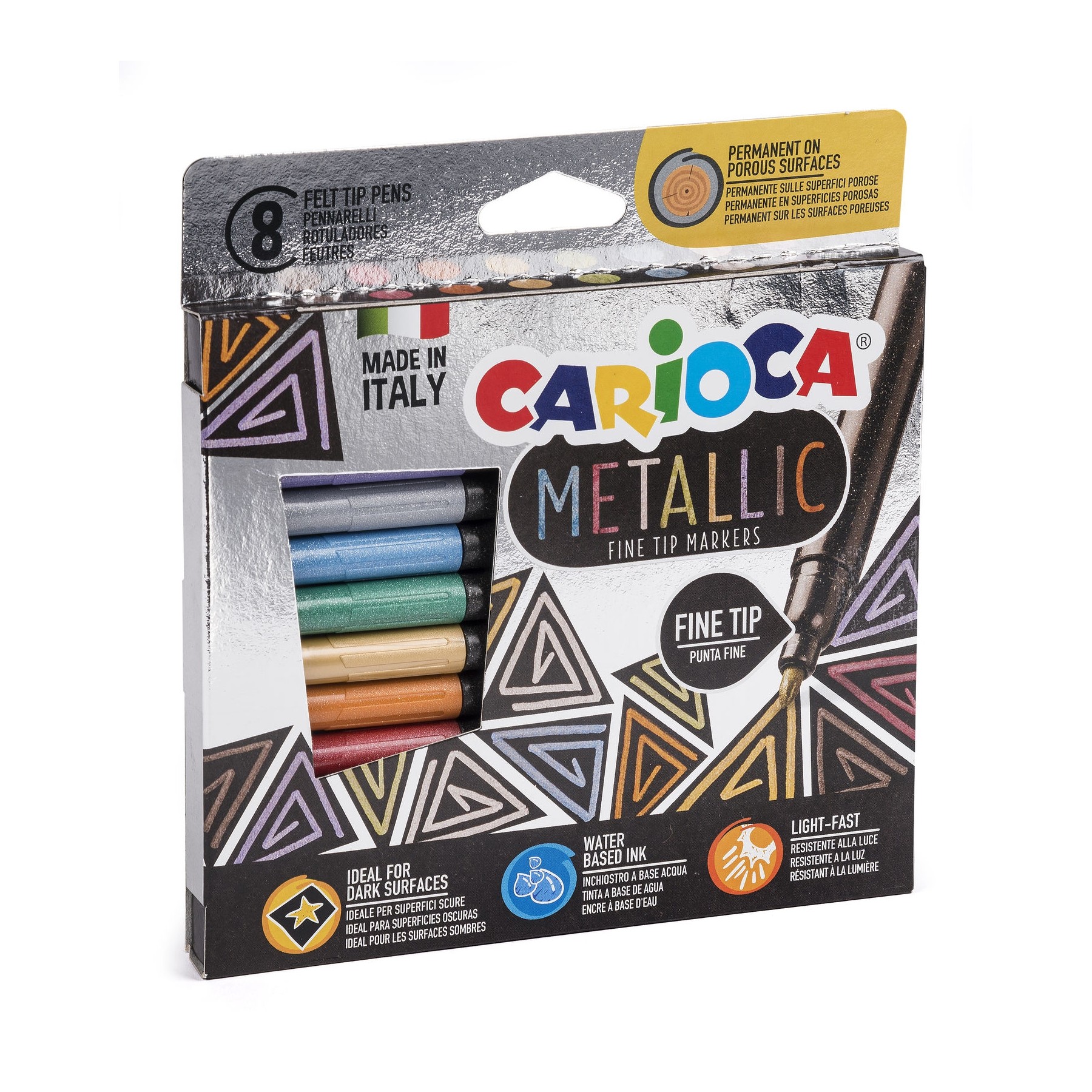 Carioca, Pintura De Roca Metálica (32773)