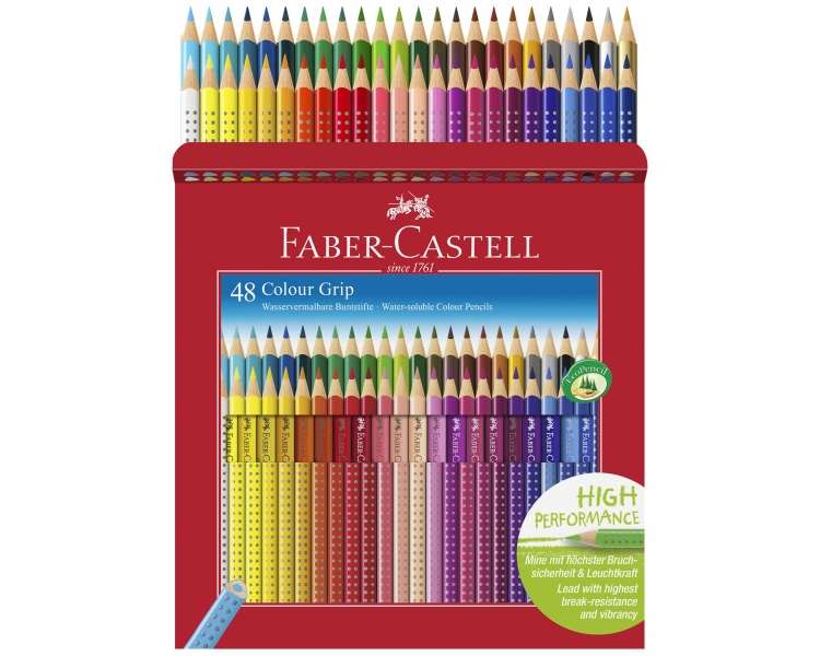 Faber-Castell - Colour Pencils - Cardboard Box - 48 pcs. (112449)