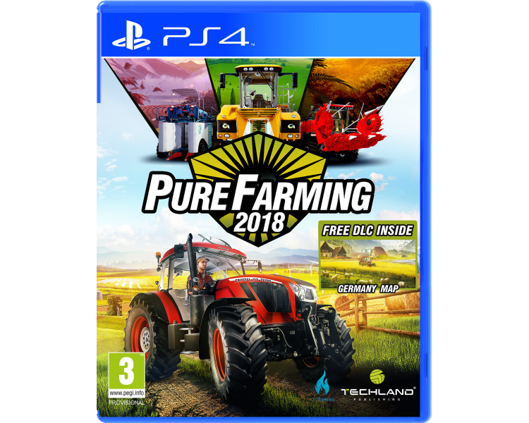 Pure Farming 2018 Juego para Consola Sony PlayStation 4 , PS4