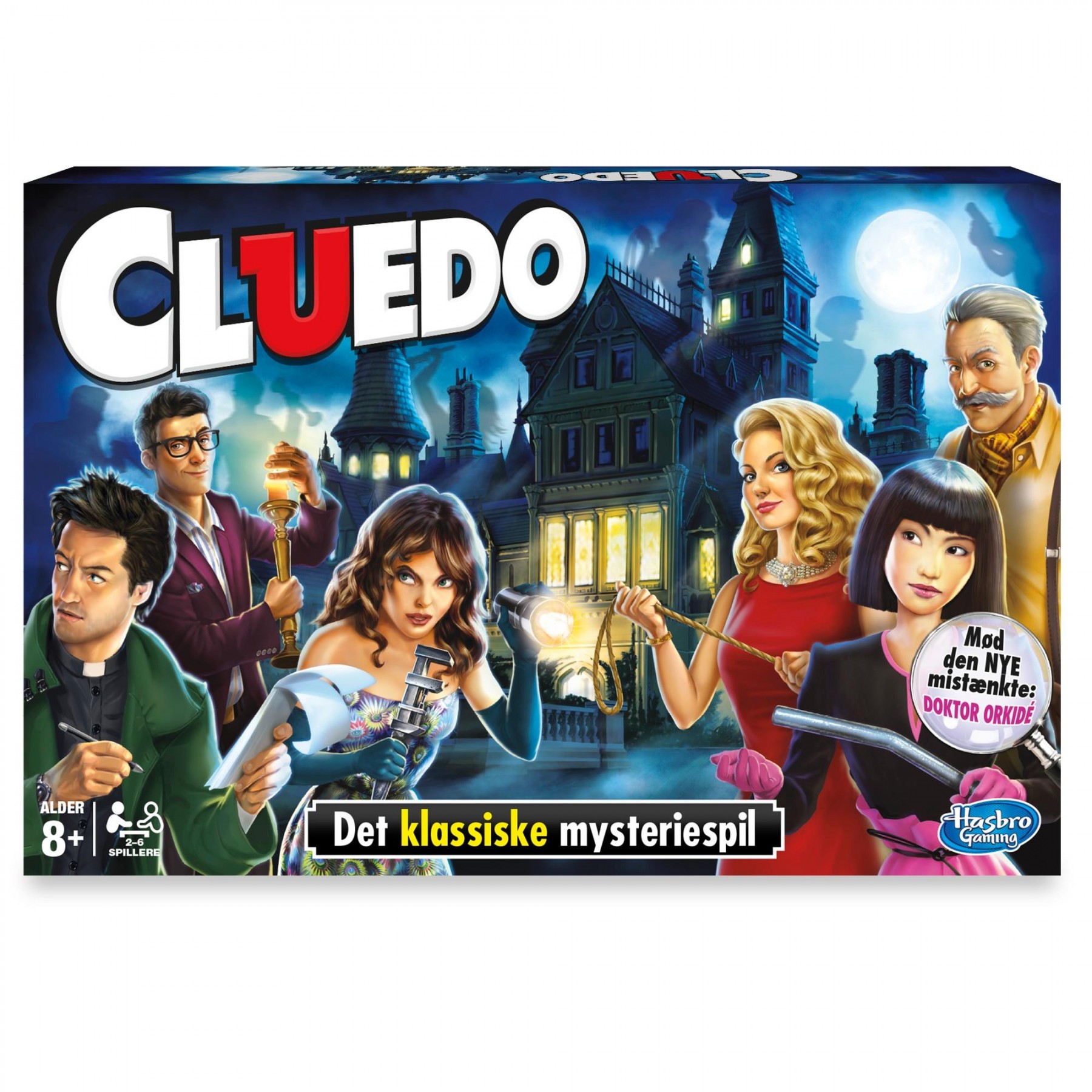 Hasbro Gaming - Cluedo DK (38712384) Hasbro Gaming - Cluedo DK (38712384)