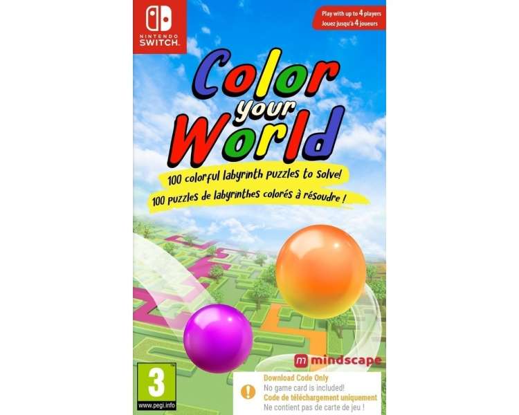 Color Your World, Switch (DIGITAL) Juego para Consola Nintendo Switch