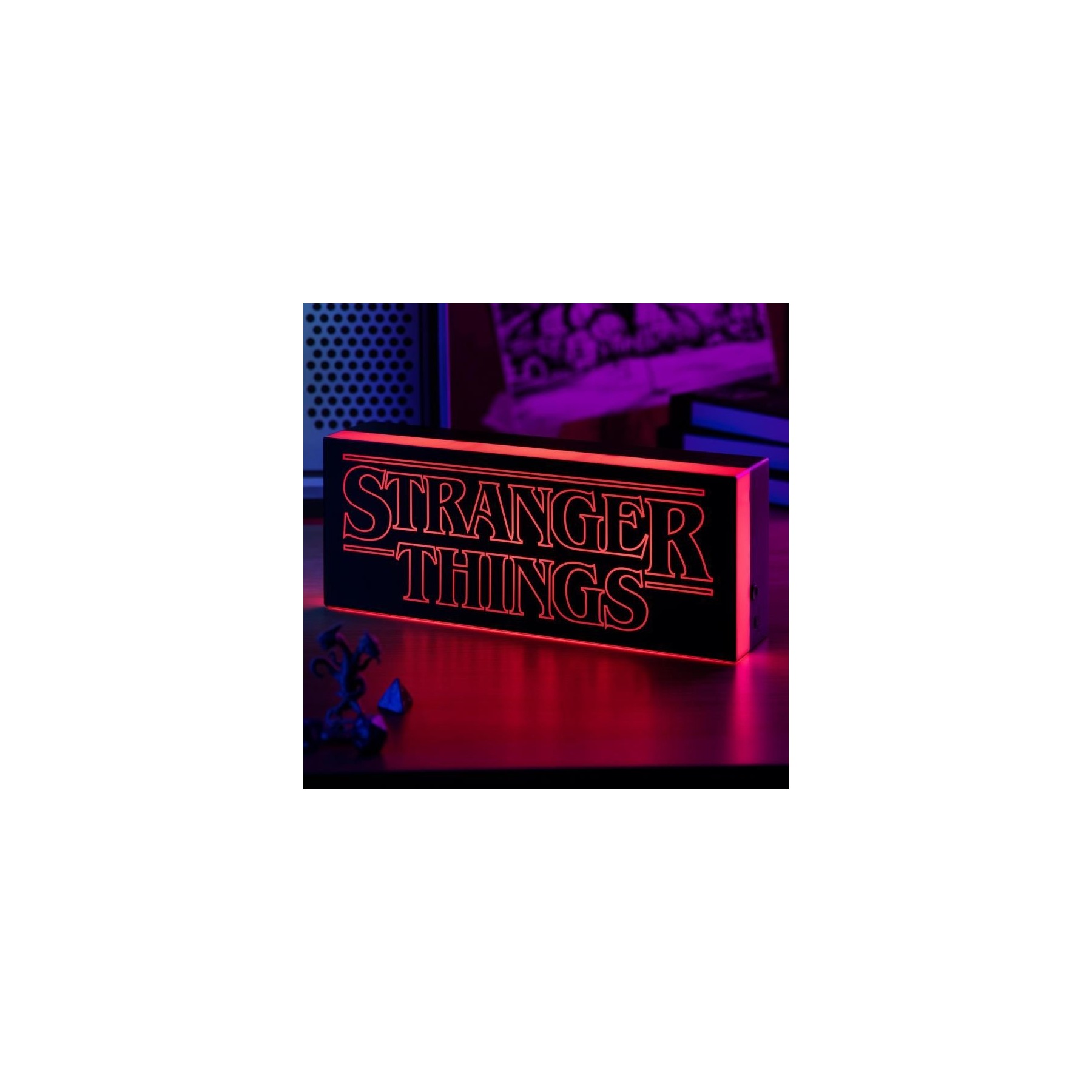 Stranger Things Logo Light