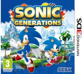 Sonic Generations Juego para Nintendo 3DS