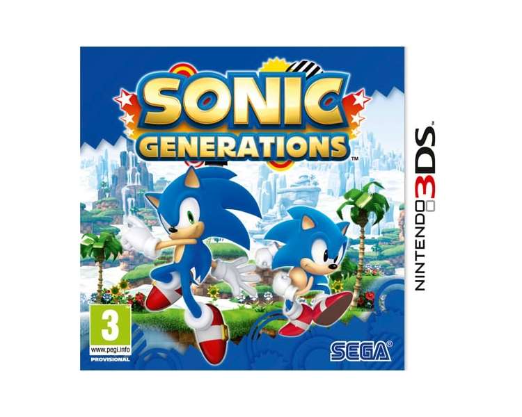 Sonic Generations Juego para Nintendo 3DS