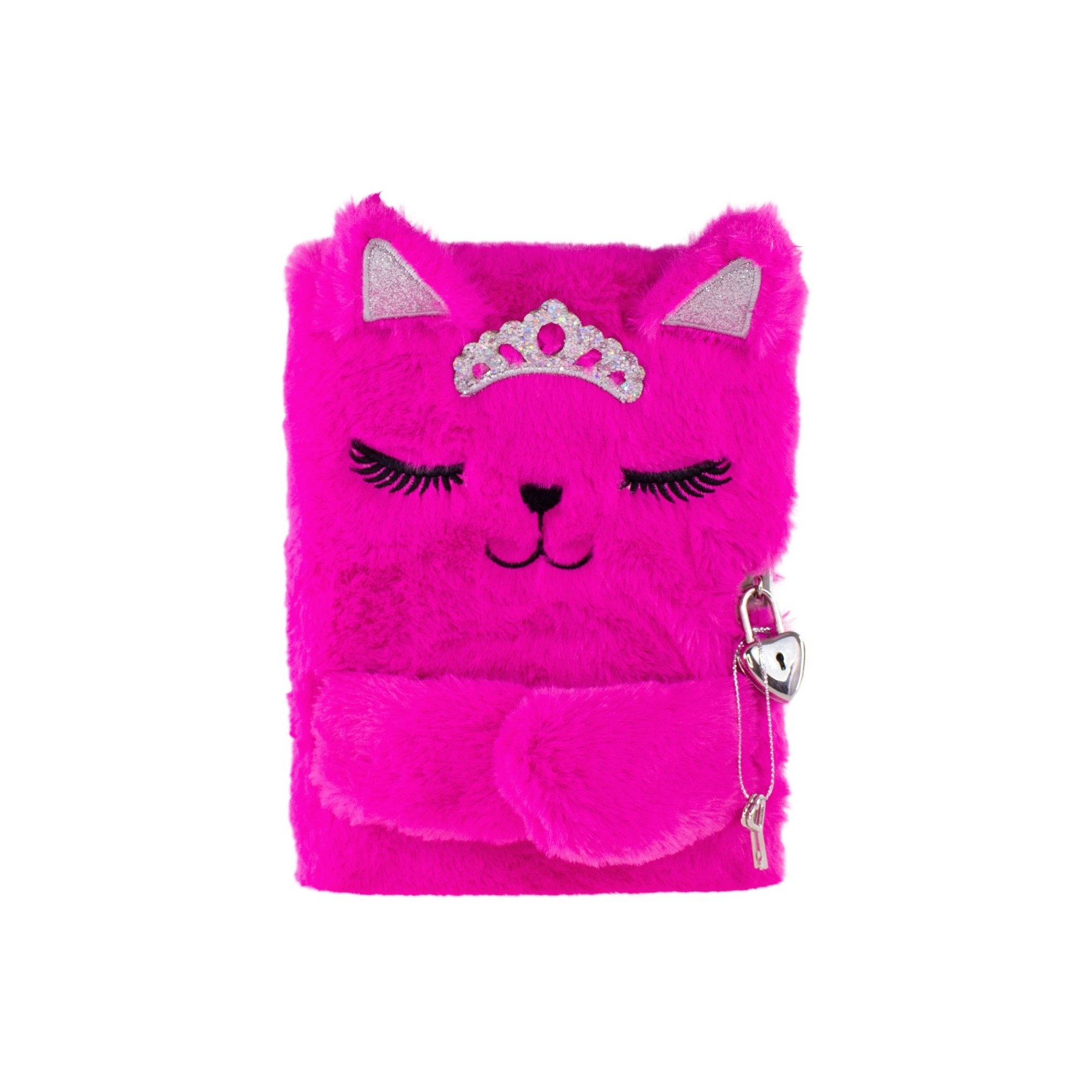 Tinka - Plush Diary with Lock - Princess Cat (8-802138)
