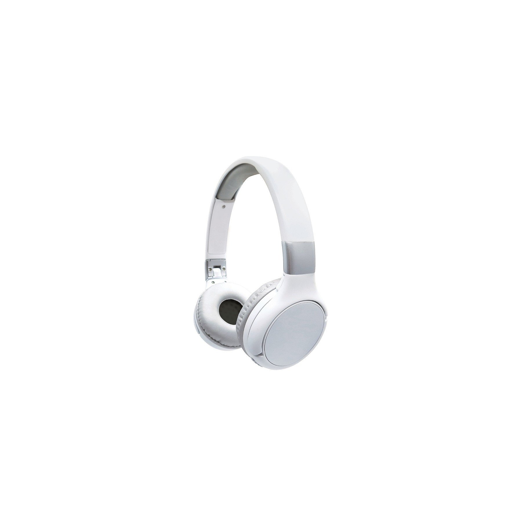 Lexibook - 2 in 1 Foldable Headphones – White/silver (HPBT010S)