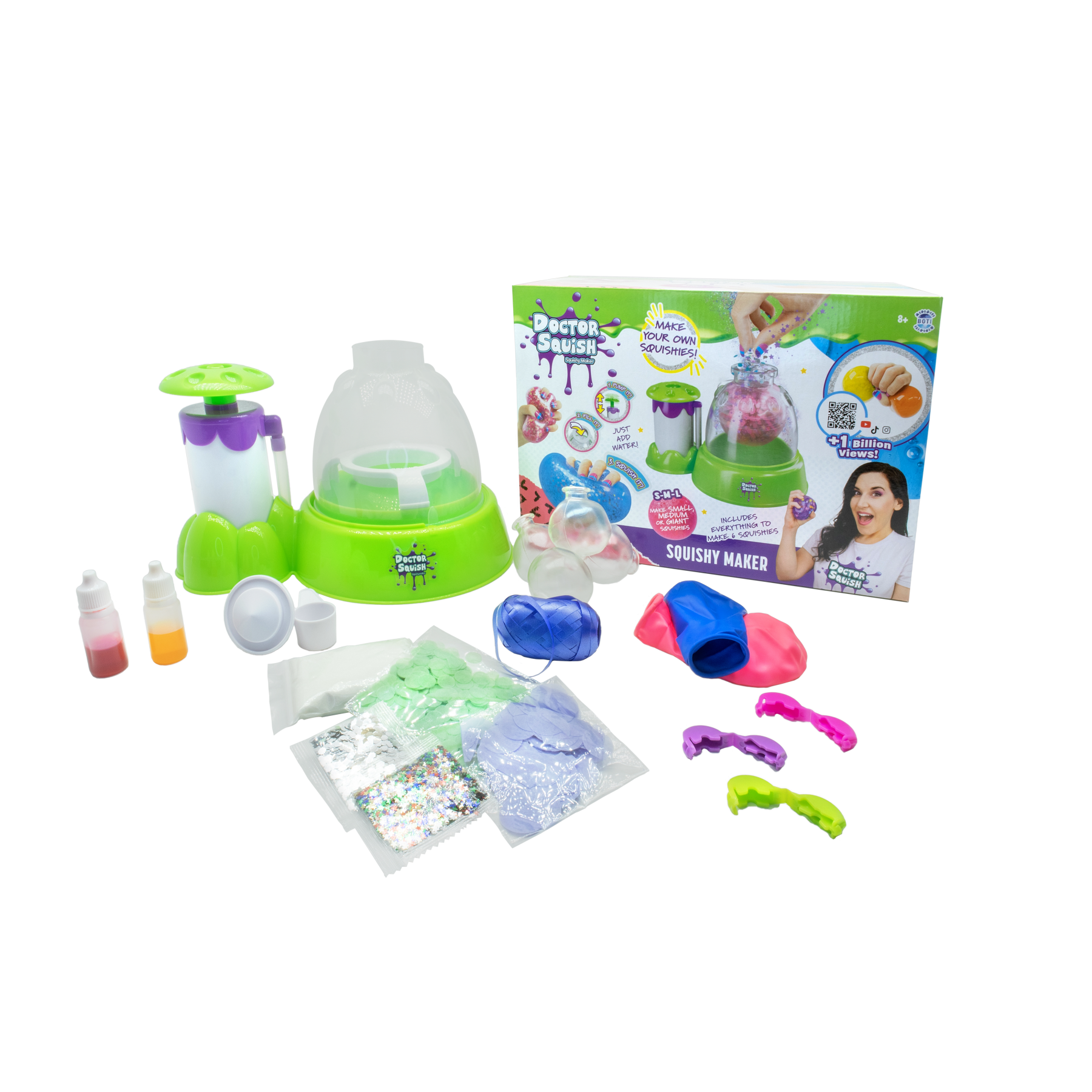 Squish A Loons, Estación Del Fabricante Del Doctor Squish (38038)