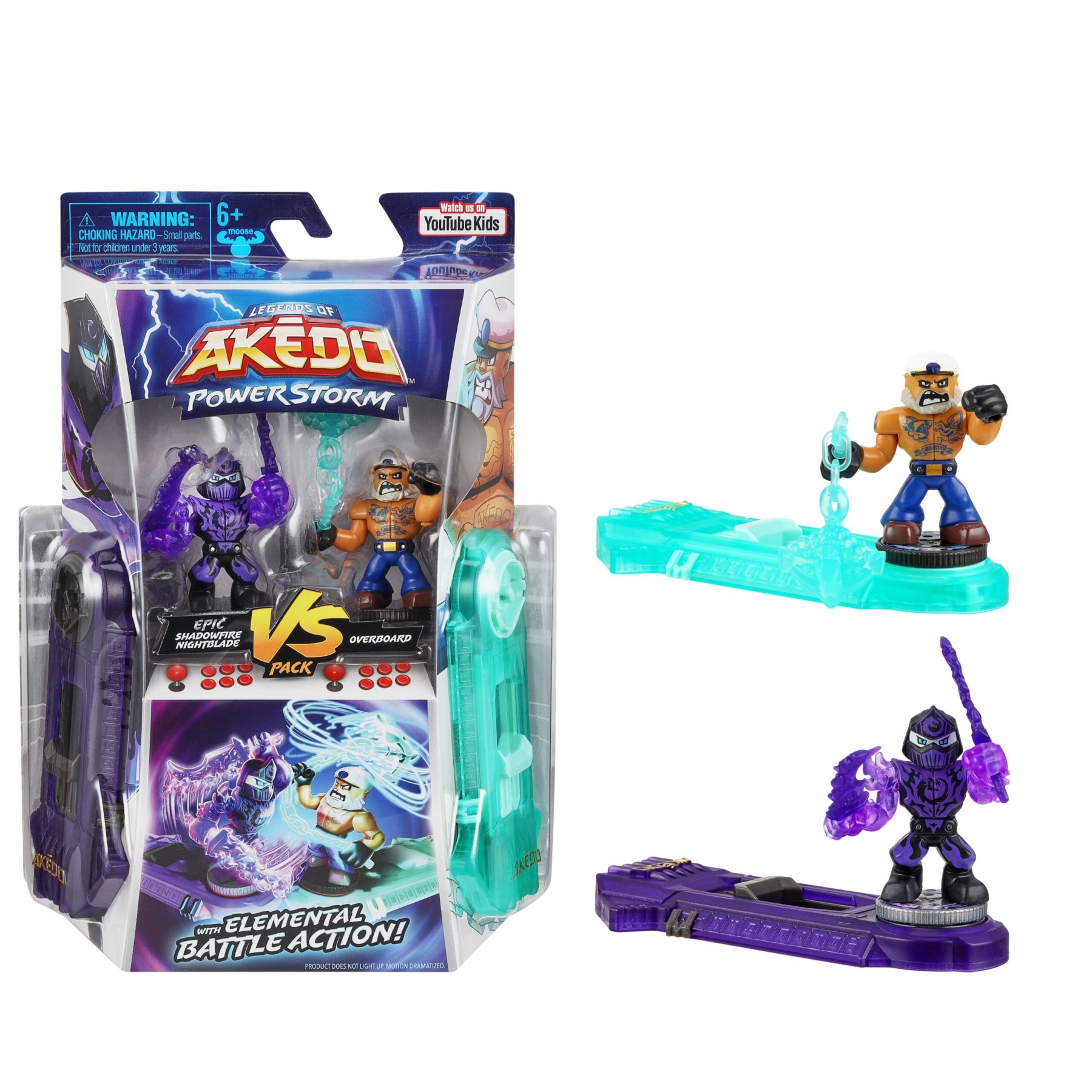 Akedo - Versus Pack - Blue/Purple - (20279) Akedo - Versus Pack - Blue/Purple - (20279)