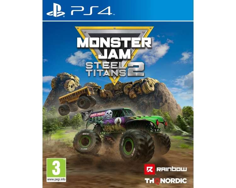 Monster Jam Steel Titans 2 Juego para Consola Sony PlayStation 4 , PS4, PAL ESPAÑA