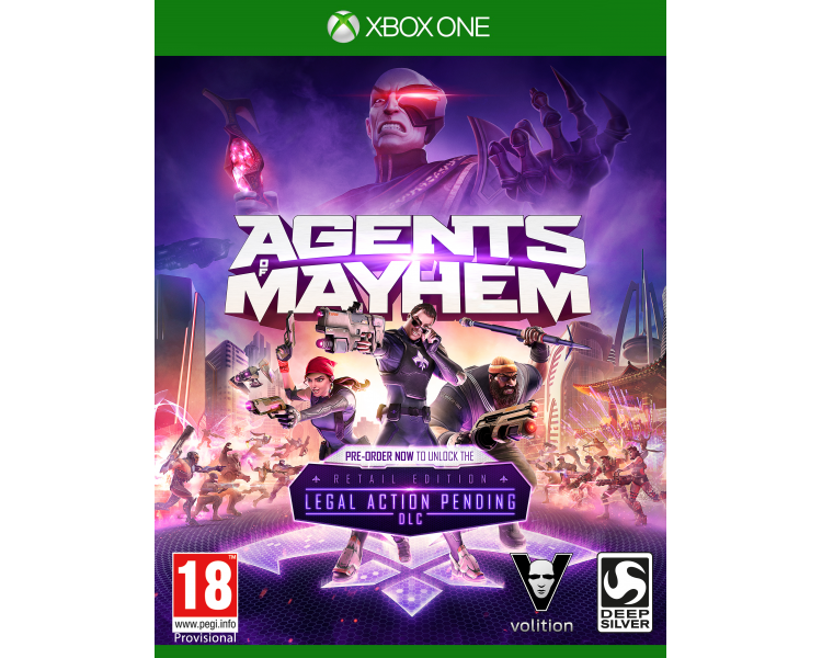 Agents of Mayhem (Day One Edition) Juego para Consola Microsoft XBOX One