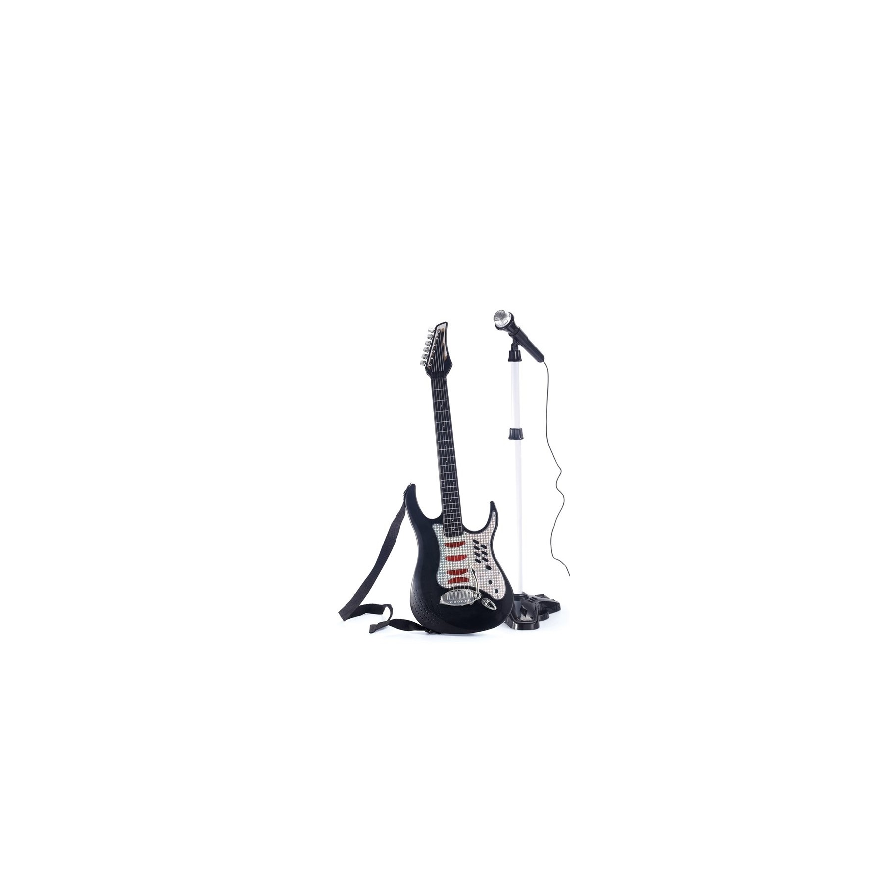 Electric Guitar with Microphone & Stand (501073)
