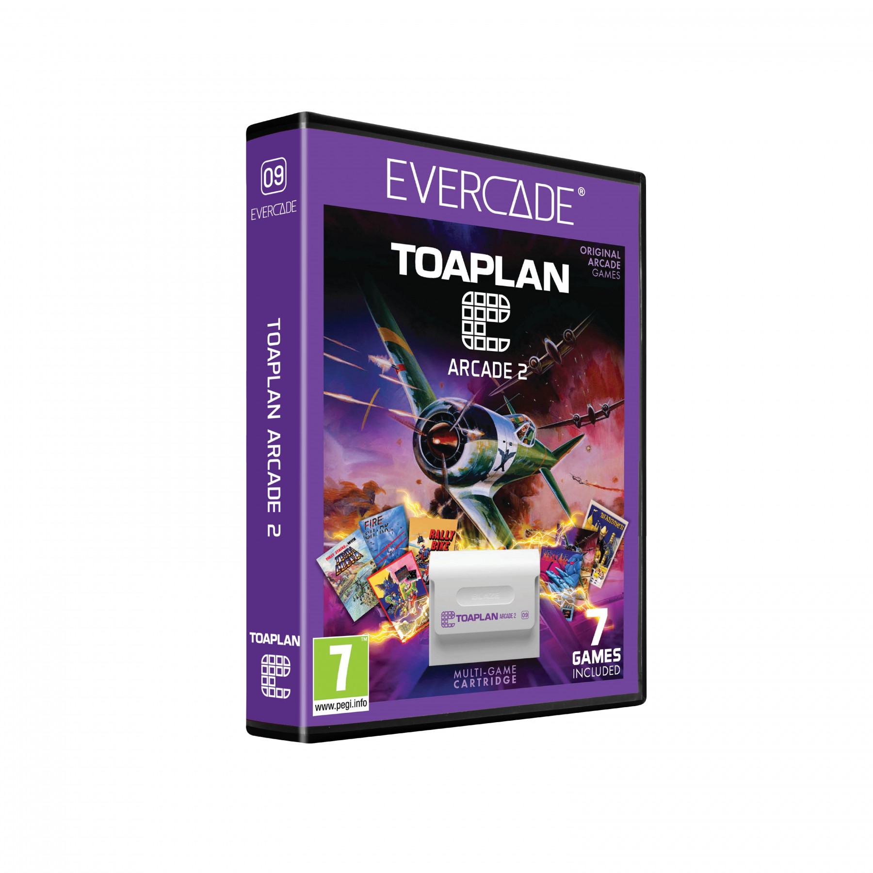 EVERCADE Toaplan Arcade Collection 2 Juego para BLAZE TAB Plus