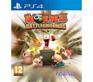 Worms Battlegrounds Juego para Consola Sony PlayStation 4 , PS4