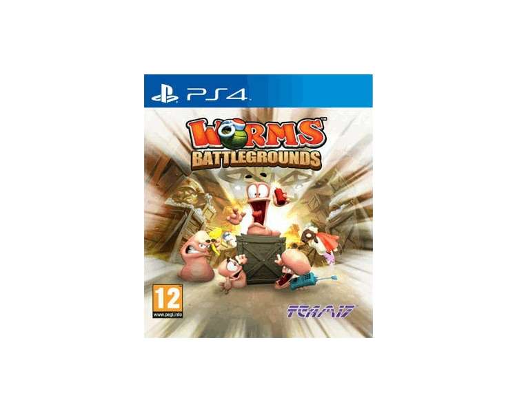 Worms Battlegrounds Juego para Consola Sony PlayStation 4 , PS4