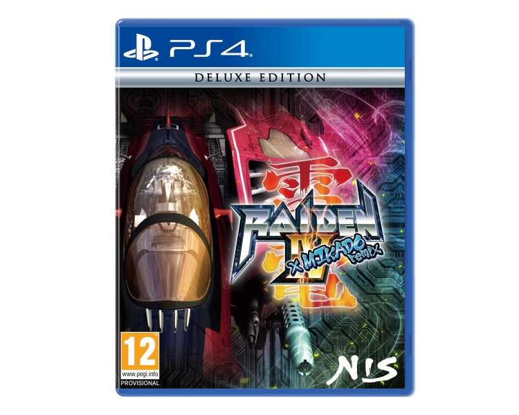Raiden IV x MIKADO remix Deluxe Edition Juego para Consola Sony PlayStation 4 , PS4