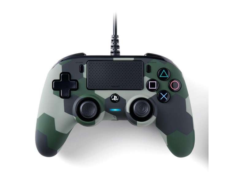 Nacon Compact Mando Controller (Verde Camouflage) para PlayStation 4