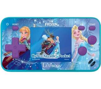 Lexibook - Disney Frozen - Handheld Console Cyber Arcade® Pocket (JL1895FZ)