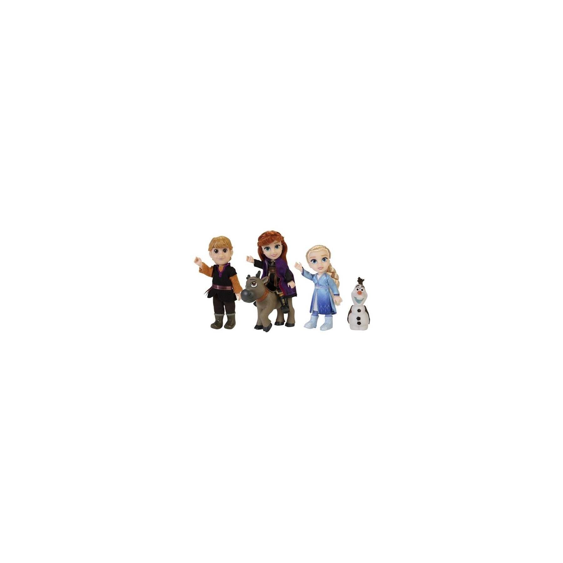 Disney Frozen - 6 personajes de aventura en miniatura (15cm.) (211404)