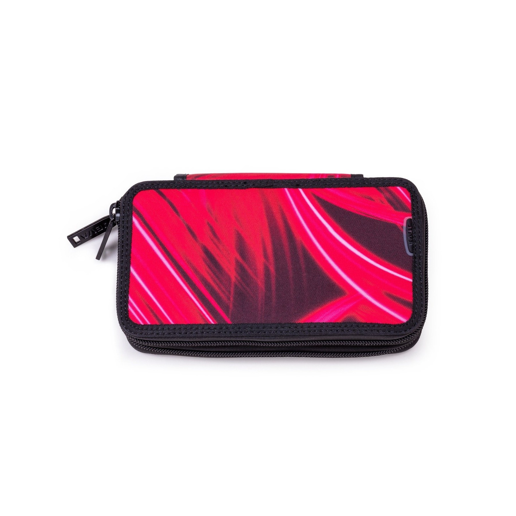 JEVA - Pencil Case TwoZip - Pink Lightning (8865-96)