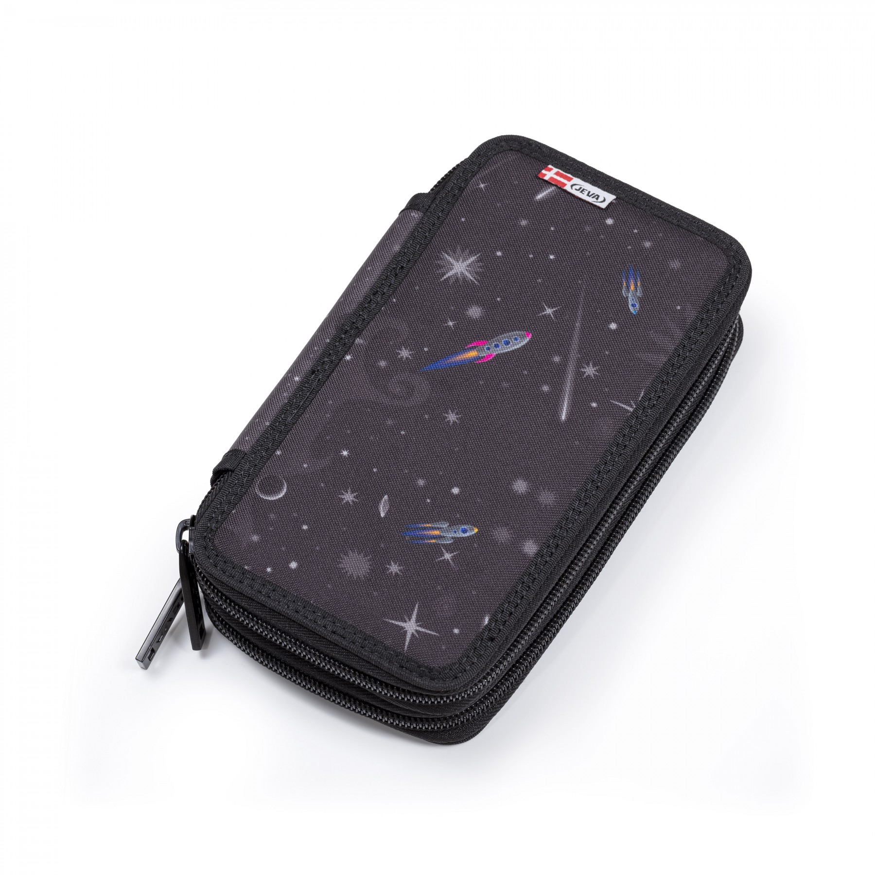 JEVA - Pencil Case TwoZip - Space (8865-27)