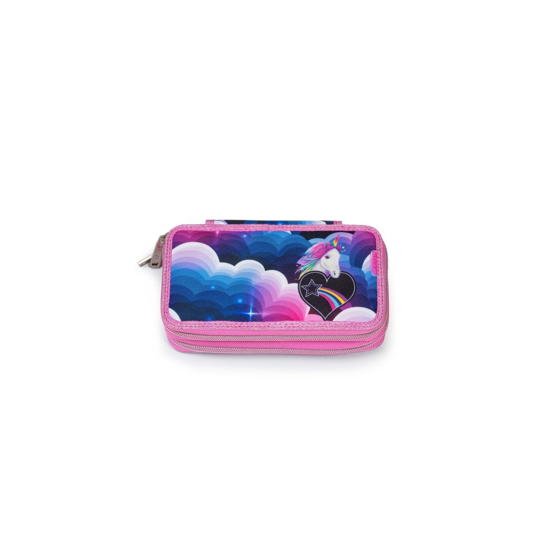 JEVA - Pencil Case TwoZip - Unicorn Heaven (8865-22)