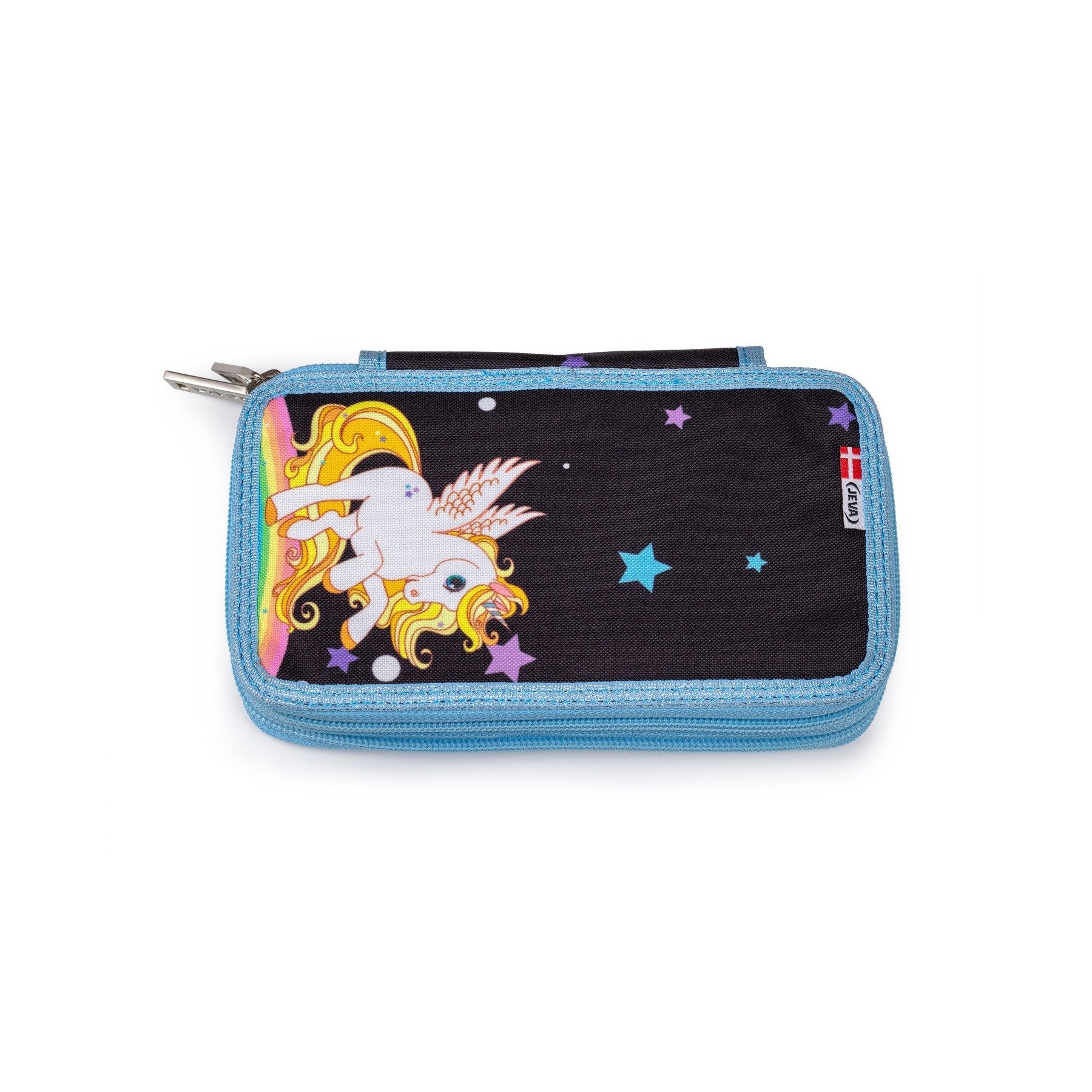 JEVA - Pencil Case TwoZip - Golden Unicorn (8865-74)