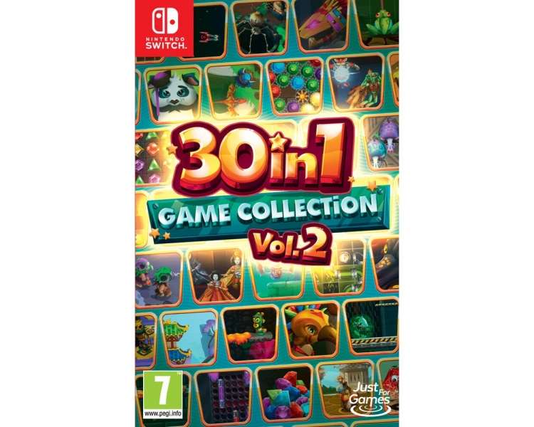 30 in 1 Game Collection Vol 2 Juego para Consola Nintendo Switch, PAL ESPAÑA