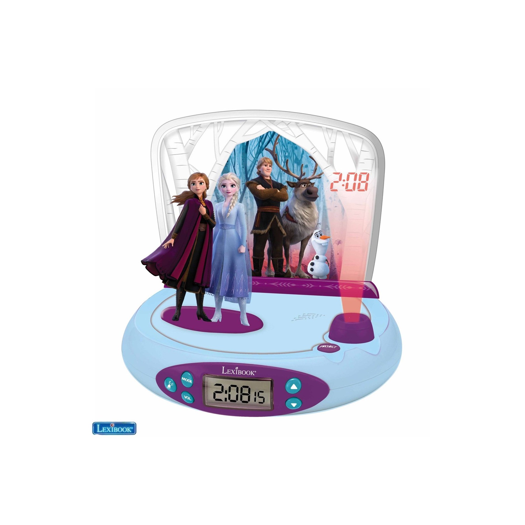 Lexibook - Disney Frozen 2 - Projector clock (RP510FZ)