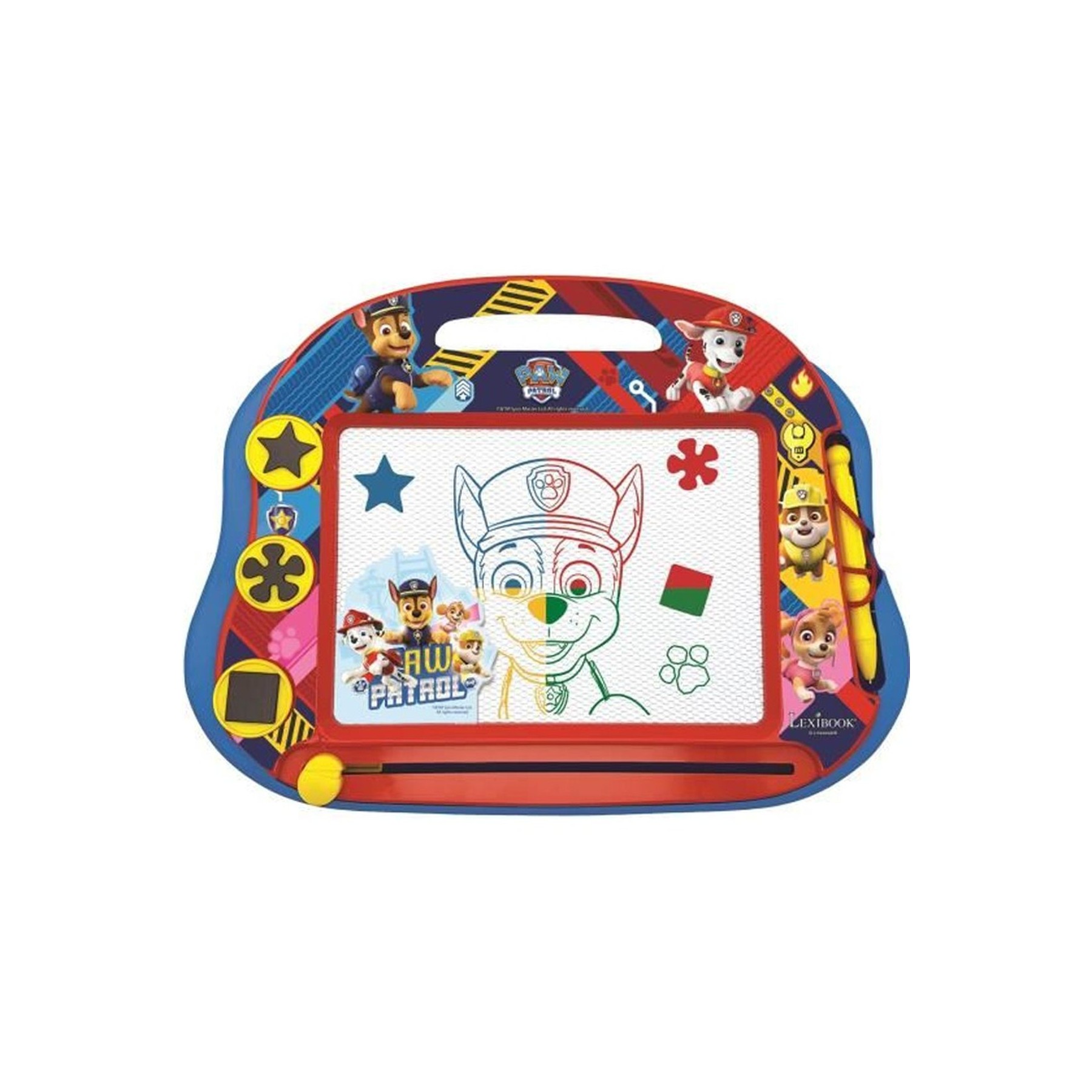 Lexibook - Paw Patrol - Magnetic Multicolor Drawing Board (CRPA550)