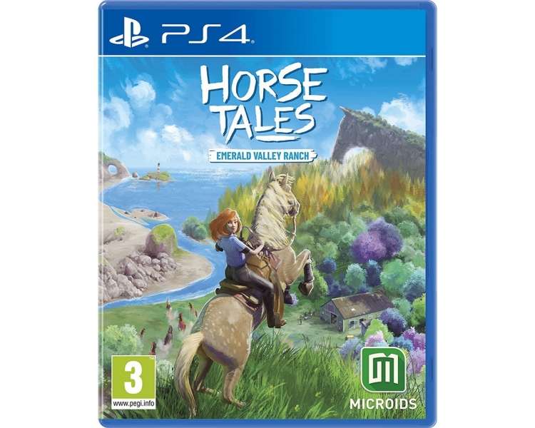 Horse Tales: Emerald Valley Ranch Juego para Consola Sony PlayStation 4 , PS4, PAL ESPAÑA