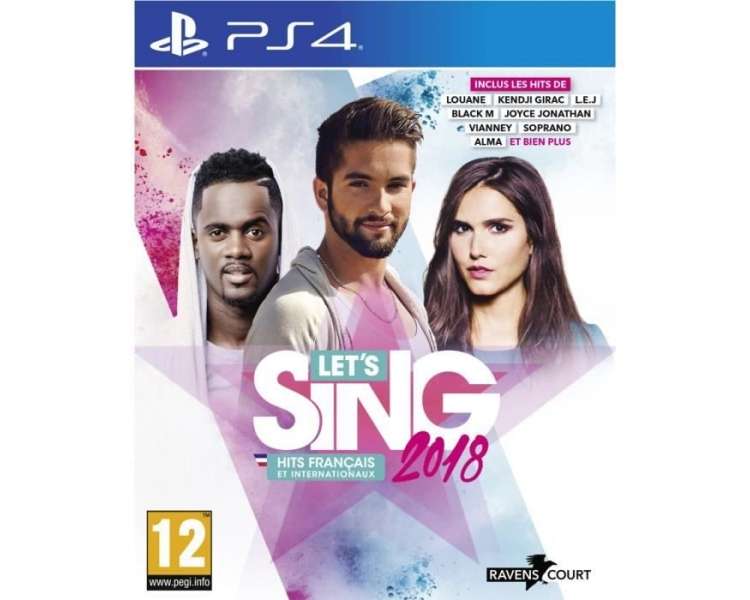 Let's Sing 2018 (UK/FR) Juego para Consola Sony PlayStation 4 , PS4