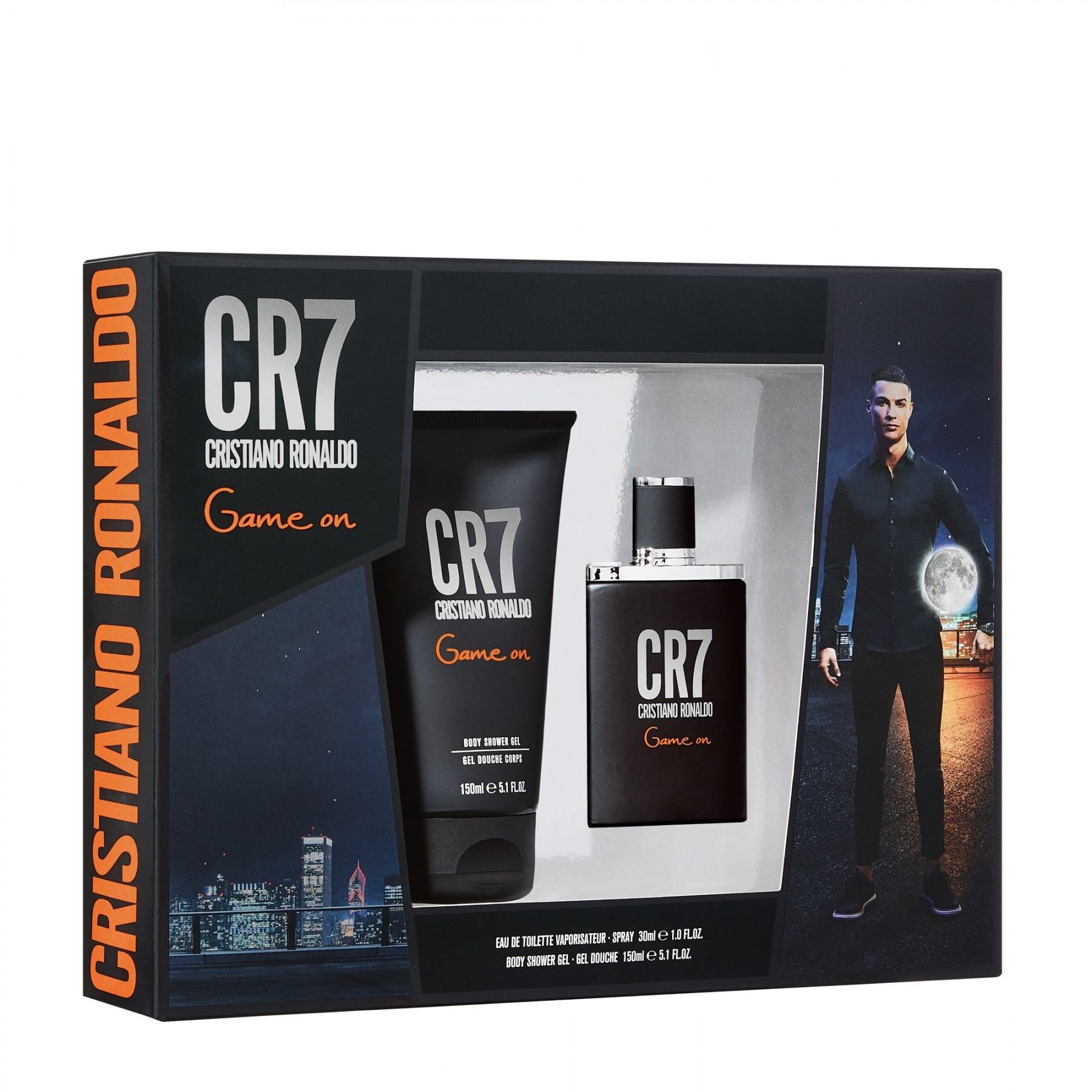Cristiano Ronaldo - CR7 Game On EDT 30 ml + Shower Gel 150 ml - Giftset