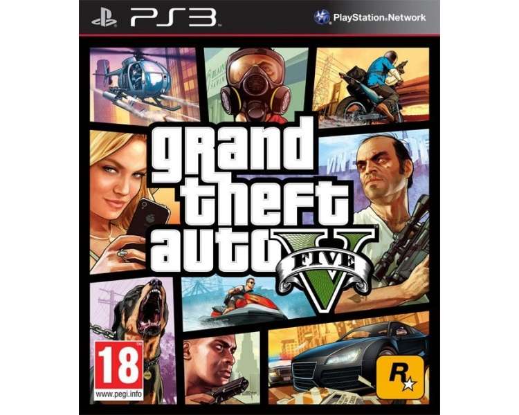 Grand Theft Auto V (GTA 5) Juego para Consola Sony PlayStation 3 PS3