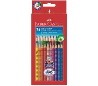 Faber-Castell - 24 Colour Grip 2001 pencils (112424)