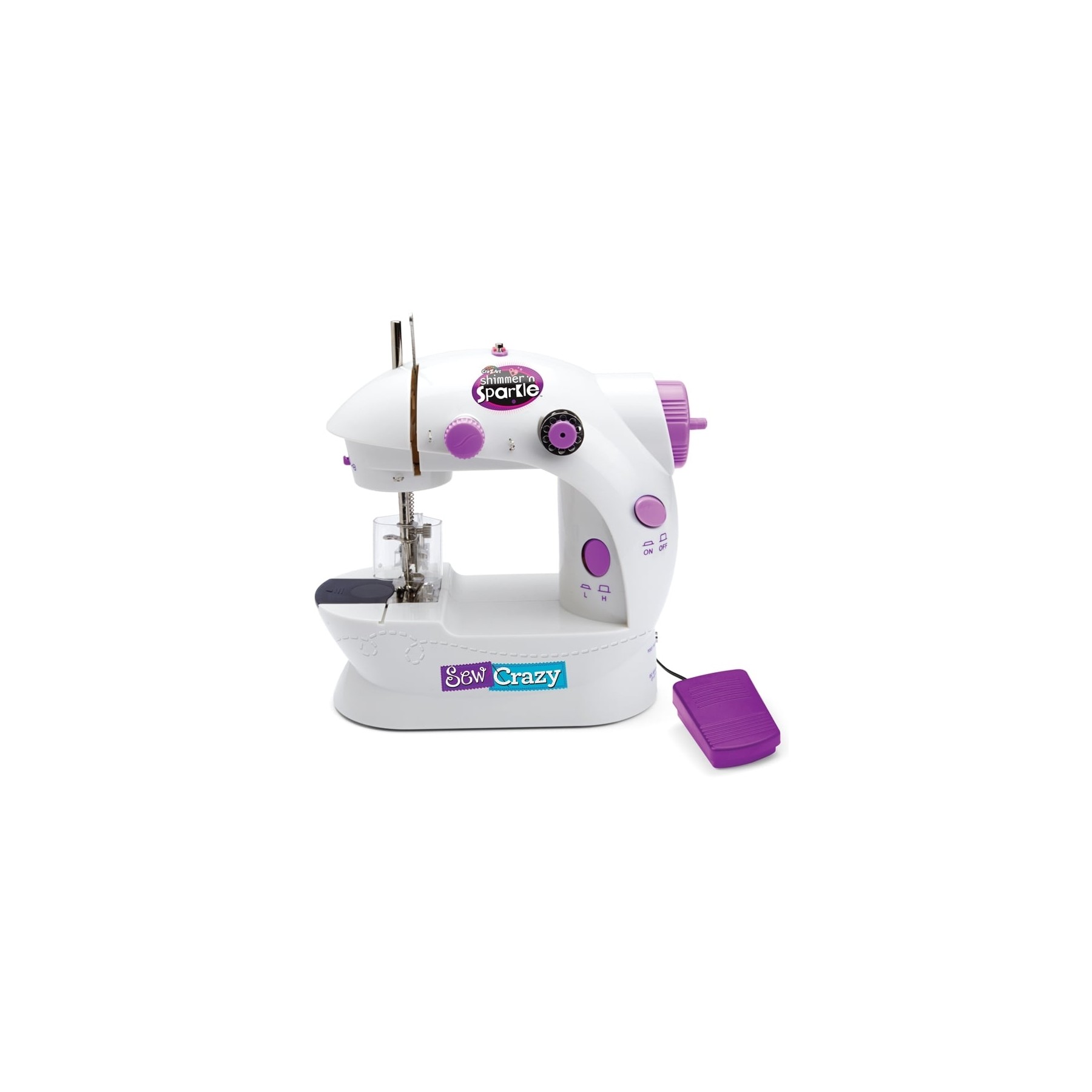 Shimmer 'n Sparkle - Sew Crazy Sewing Machine (40-00033)