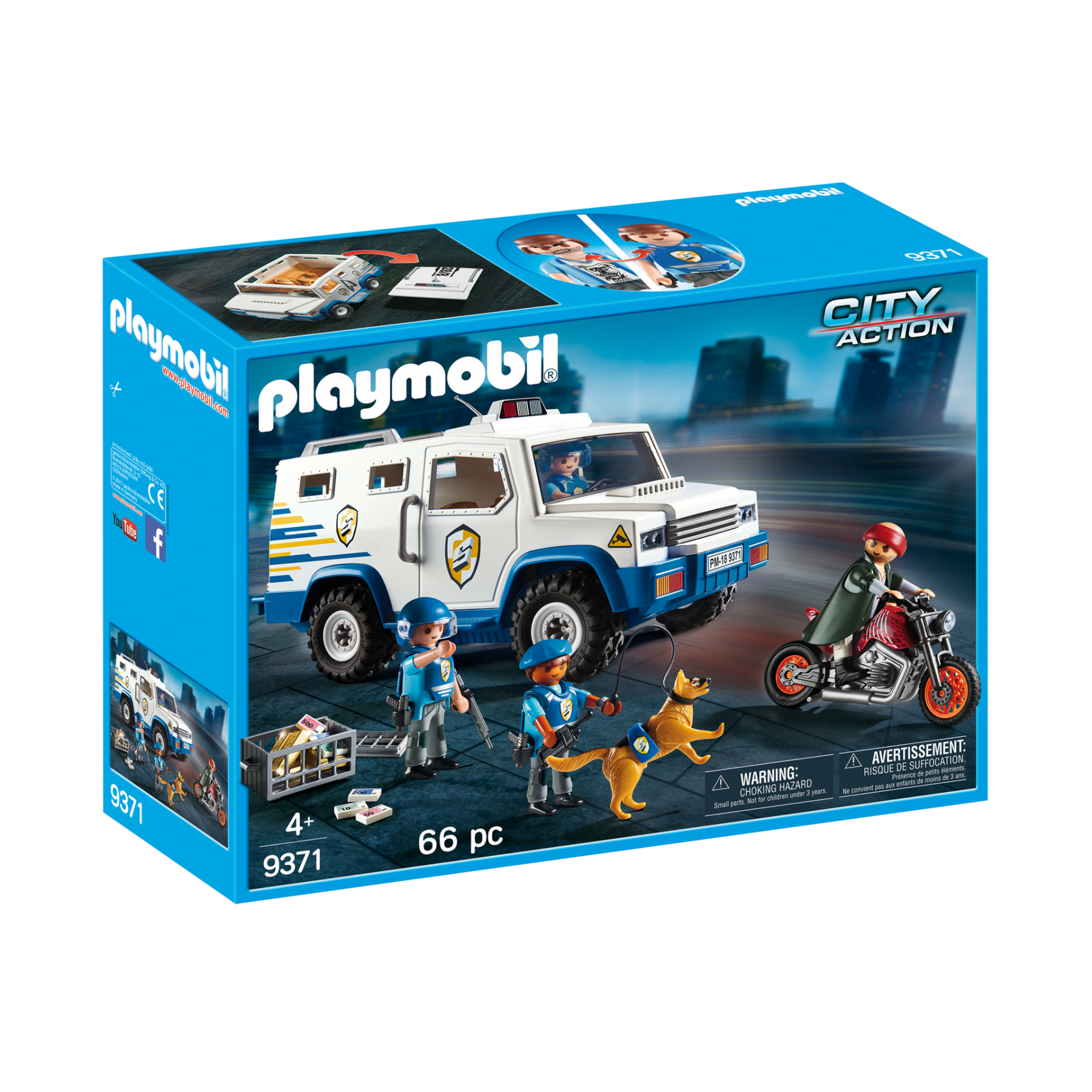 Playmobil - Police Money Transporter (9371)