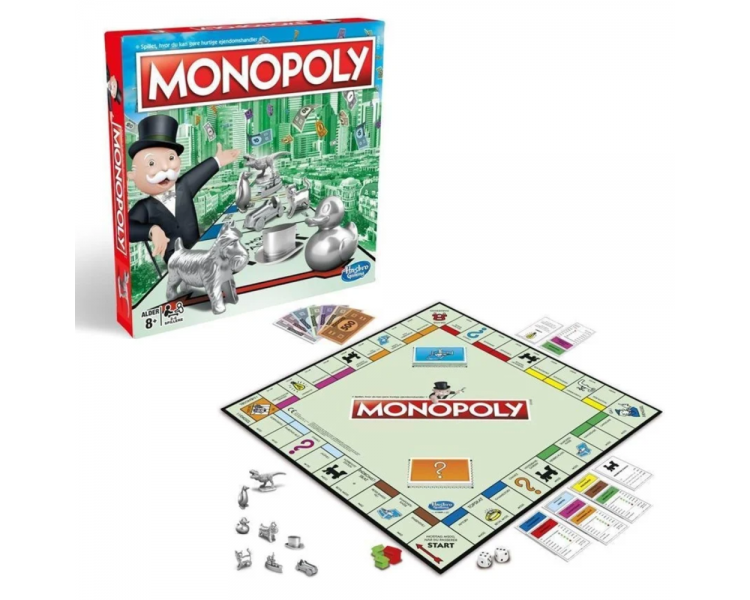 Hasbro - Monopoly Classic (DK) (C1009108)