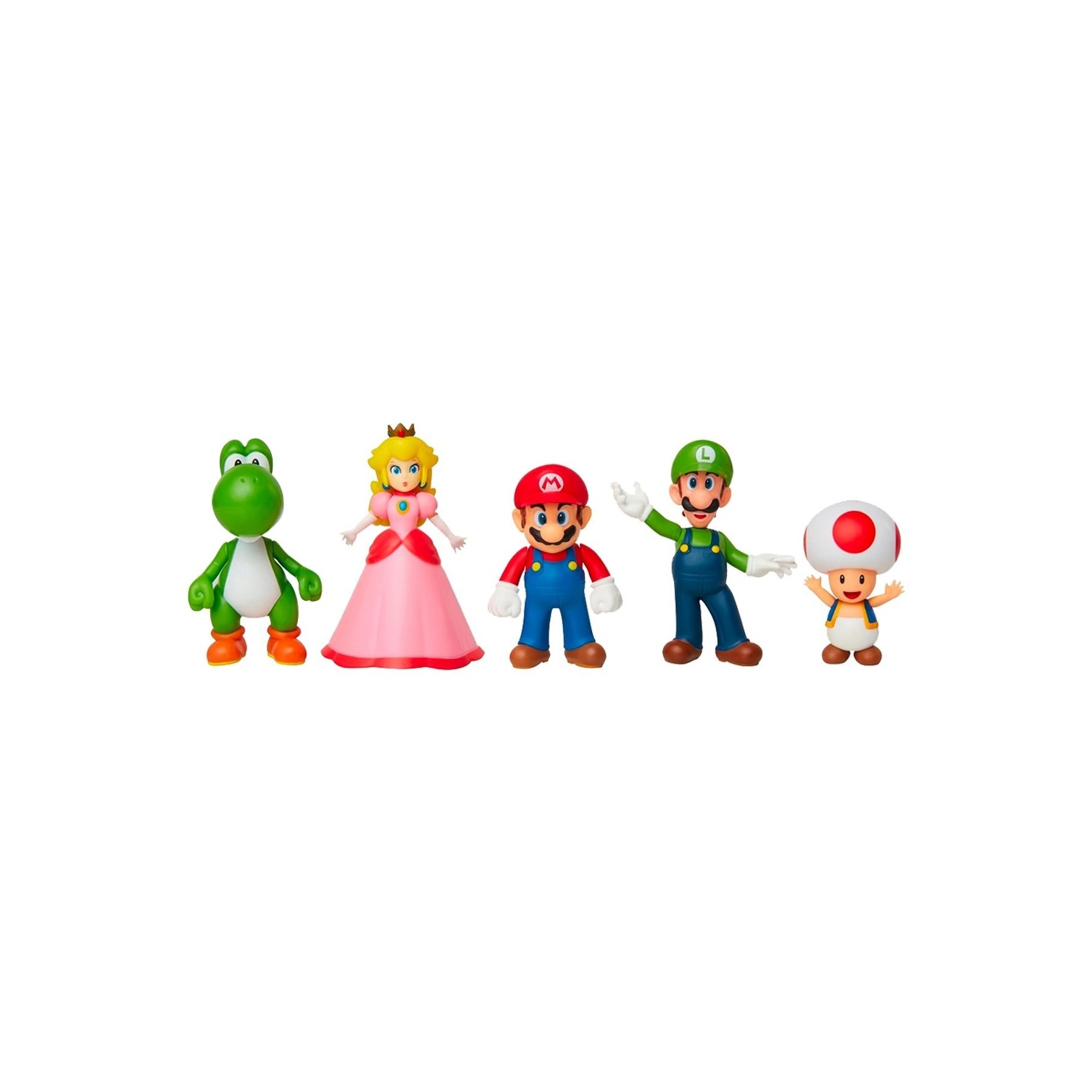 Nintendo - Super Mario & Friends 2,5 Figur 5 Pack (400904)