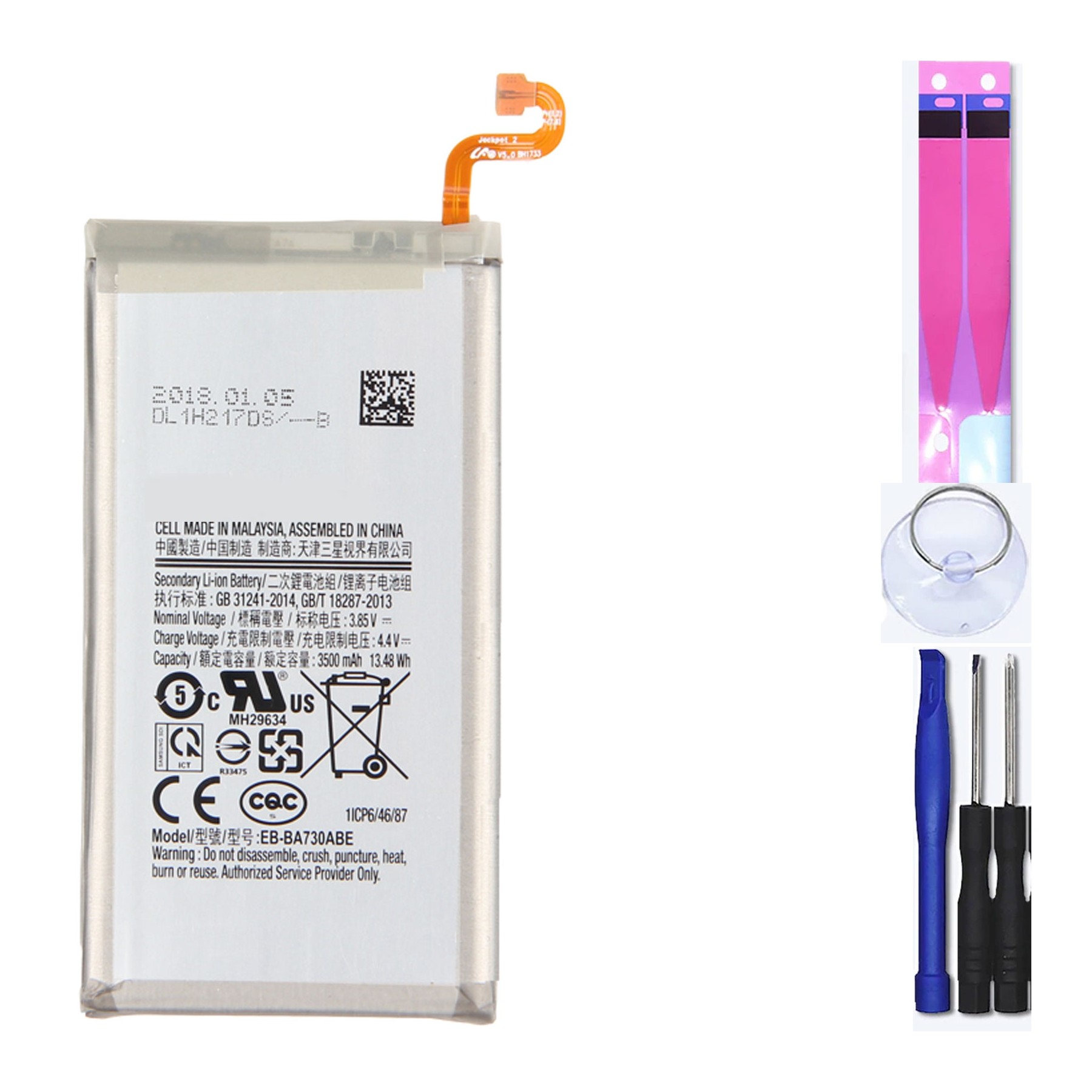 Bateria Interna Para Samsung Galaxy A8 Plus A730F - Mpn Original Eb-Ba730Abe