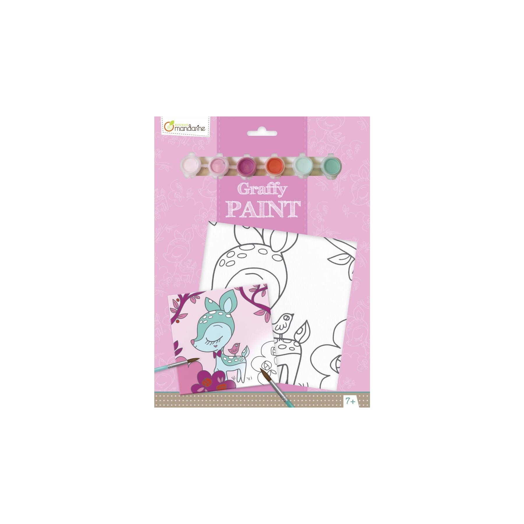 Avenue Mandarine - Graffy Paint Book - Fawn